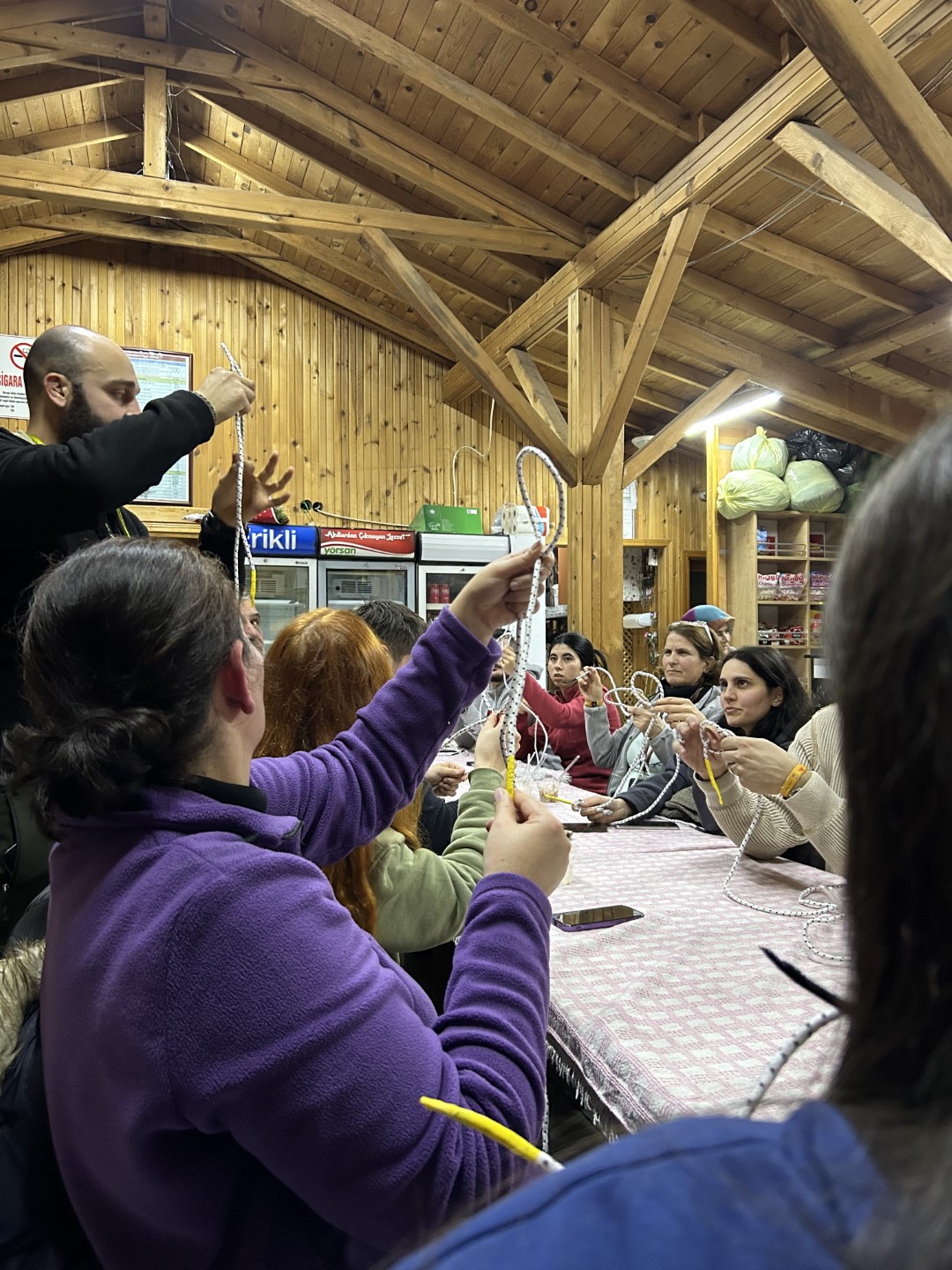 Düğüm bağlama eğitimi